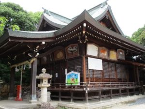 6月12日：八幡神社に安全祈願に行きました。②